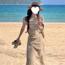 批发复古希腊风独特超好看露肩套装女夏季<b class='q'>新款</b>一字肩修身上衣+<b class='q'>半身裙</b>