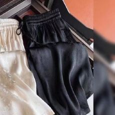 批发新中式国风女装阔腿裤夏季薄款裤子洋气爆款大码宽松瑜伽休闲裤女