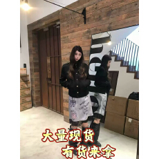 批发SOLOTARIO<b class='q'>原创</b>收腰立领<b class='q'>设计</b>感夹克女春季新品黑色麂皮质感短外套