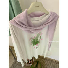 批发已出大货 上新花蔓少<b class='q'>女</b>明媚春夏防晒莱赛尔面料轻薄一夏<b class='q'>长袖</b><b class='q'>T</b><b class='q'>恤</b>