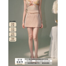 批发已出大货  气质名媛缎面A字<b class='q'>半身裙</b>女2026夏季蝴蝶结花边A字<b class='q'>短裙</b>