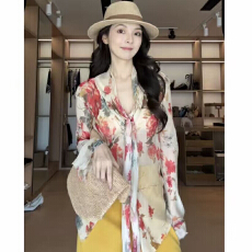 批发【月下蔷薇】轻奢高级感衬衫法式别致复古系衬衫