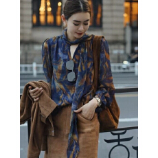 批发多巴胺2026春季爆款高级感<b class='q'>衬衣</b>减龄洋气巨好看法式小众别致上衣女