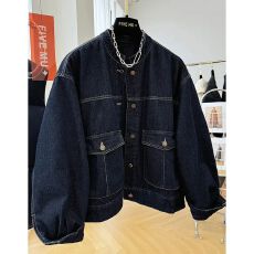 批发牛仔外套女秋<b class='q'>冬</b>季别致短款棉衣棉服夹克2026韩系休闲洋气宽松夹棉