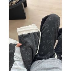 批发夏季<b class='q'>女</b><b class='q'>童</b>可爱印花糯米裤子<b class='q'>中大</b>童休闲宽松可爱学生版阔腿长裤