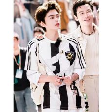 批发高品质复古短袖球衣