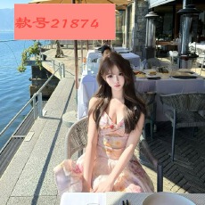 批发法式纯欲粉色镂空碎花吊带连衣裙小众设计感独特绝美漂亮连衣裙女