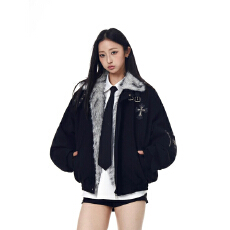 批发毛领棉服男女冬季新款潮牌休闲座山雕外套百搭<b class='q'>情侣</b><b class='q'>棉衣</b>