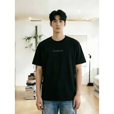 潮牌三标齐全2026SS短袖t恤百搭时尚重磅半袖男女同款上衣