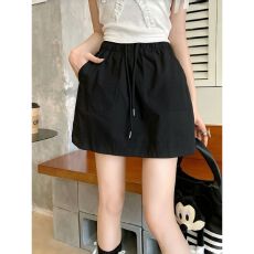 批发a字包臀裙休闲工装半身裙女2025年春夏季大码胖妹妹高腰显瘦百搭