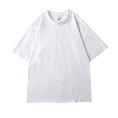 批发重磅纯棉<b class='q'>大码</b><b class='q'>男装</b><b class='q'>T</b><b class='q'>恤</b>纯色圆领宽松半袖衣服可穿200斤超大宽松<b class='q'>T</b><b class='q'>恤</b>