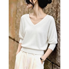批发白色蝙蝠袖<b class='q'>t</b><b class='q'>恤</b>套<b class='q'>装</b>早秋2026新款气质一整套穿搭阔腿<b class='q'>裤</b><b class='q'>宽松</b>慵懒风