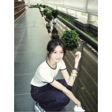 批发韩系撞色圆领百搭短袖针织衫女夏季新款纯欲修身显瘦短款洋气上衣