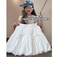 批发花苞半身裙<b class='q'>裤</b>女夏新款高腰显瘦蝴蝶结短<b class='q'>裤</b>小个子蓬蓬裙<b class='q'>裤</b>
