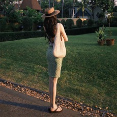 批发性感露背<b class='q'>白色</b>绑带抹胸背心女夏季修身无袖裹胸纯欲风短款上衣外穿