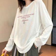 批发原版做工 广州雪花棉 印花长袖<b class='q'>防晒</b>罩衫上衣