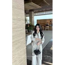 批发新款韩版时尚轻熟风收腰绑带不规则<b class='q'>西装外套</b>+阔腿裤<b class='q'>两件</b>套