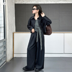 批发女童牛仔套装2026年春季新款格子吊带短款<b class='q'>外套</b>三件套中大<b class='q'>儿童</b>韩范