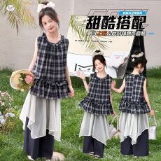 批发女童夏装2026新款中大童韩版潮洋气百搭<b class='q'>休闲</b>小宝宝儿童装夏季女孩