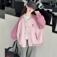 批发女<b class='q'>童</b><b class='q'>外套</b>春<b class='q'>秋</b>2025新款洋气儿<b class='q'>童</b>春季休闲夹克上衣中大<b class='q'>童</b>春装棒球服