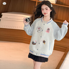 批发女童秋装超好看棒球服外套2026新款洋气春秋宽松上衣女孩夹克衫潮