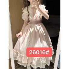 批发日系甜美<b class='q'>可爱</b>蕾丝洛丽塔<b class='q'>连衣裙</b>2026夏季新款小个子宽松遮肉裙子女