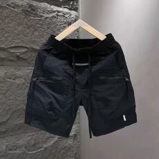 批发2026夏季工装纯色五分<b class='q'>休闲裤</b><b class='q'>男</b>士速干透气运动短裤拉链口袋沙滩裤