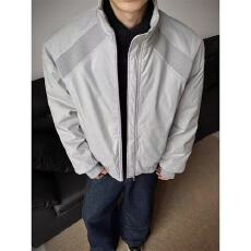 美式飞行夹克男春秋季廓形痞帅短款外套高级感cleanfit立领棒球服