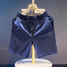 批发潮牌刺绣字母速干短裤<b class='q'>男士</b>夏季薄款冰丝<b class='q'>沙滩裤</b>潮流百搭休闲五分裤