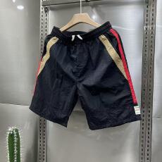 网红爆款男士休闲短裤夏季冰丝五分裤子高端拼色沙滩裤衩速干薄裤