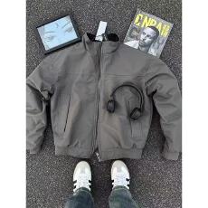 批发美式复古cleanfit外套男秋春潮牌三防立领教练飞行<b class='q'>夹克</b>短款棒球服