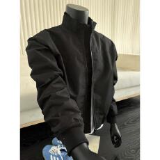 批发美式宽肩飞行员<b class='q'>夹克</b>男款秋季短款正肩棒球服cleanfit三防立领外套