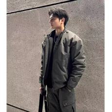 批发正肩飞行员<b class='q'>夹克</b>外套男春秋季立领三防硬汉穿搭短款美式廓形棒球服