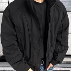 批发cleanfit飞行员夹克棉服男款冬季美式bomber短款立领<b class='q'>棉衣</b>解构外套