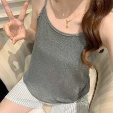 批发新款带胸垫卡通吊带背心睡衣<b class='q'>女</b>夏季吊带短裤舒适套装少<b class='q'>女</b>家居服<b class='q'>女</b>