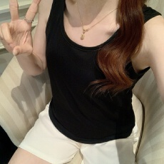 批发新款带胸垫卡通吊带背心睡衣女夏季吊带短裤舒适套装少女家居服女