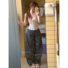 批发甜辣纯欲白色蕾丝小吊带背心女夏内搭外穿打底无袖上衣