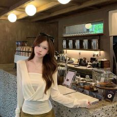 批发长袖<b class='q'>T</b><b class='q'>恤</b>女设计感小众辣妹风时尚两件套上衣女ins潮 2026春夏新款