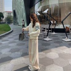 批发2026新款棉衣针织拼接羽绒棉服<b class='q'>女装</b>短款立领外套小个子穿搭 法式