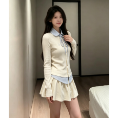 批发秋冬季新款高腰a字短裙百搭时尚<b class='q'>显瘦</b>气质简约休闲韩版