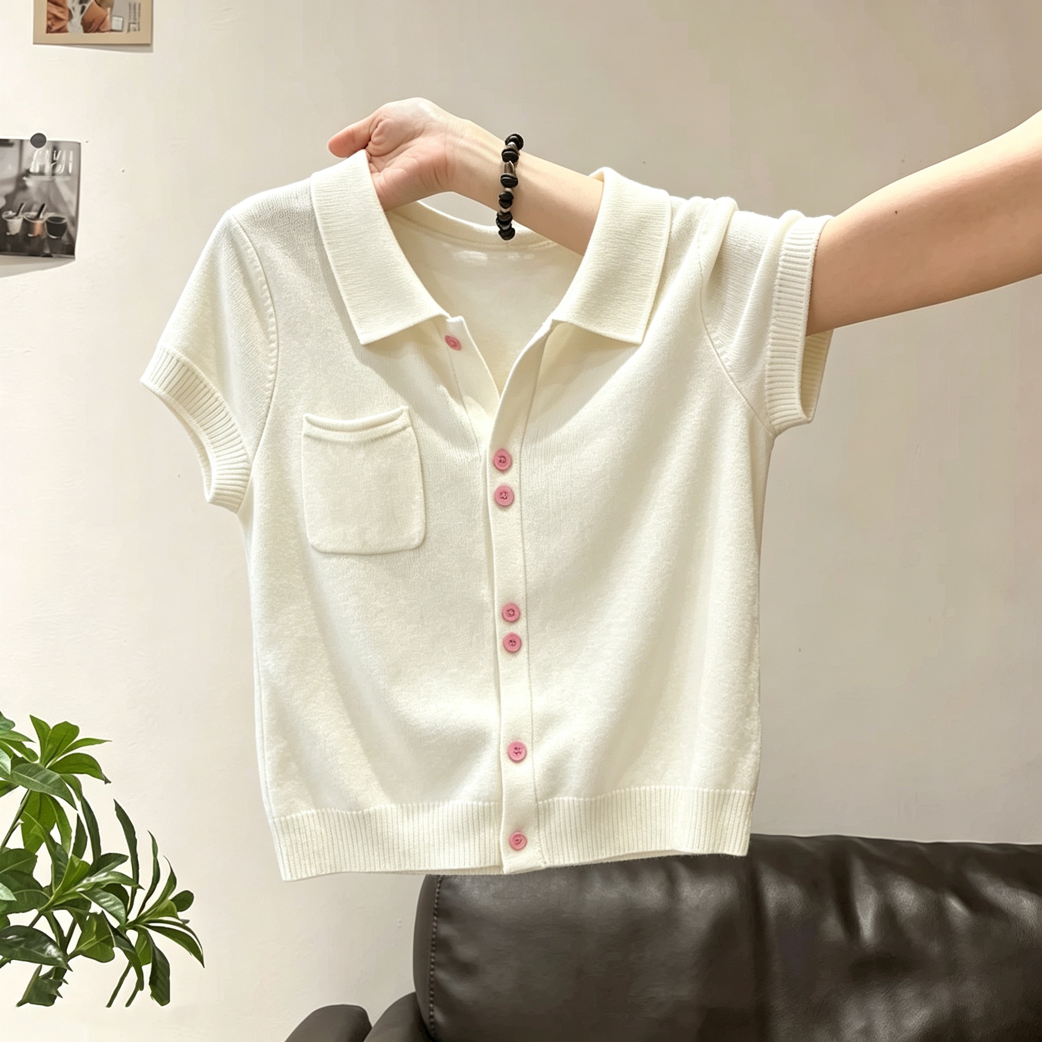 RY8514# 2026早秋漂亮出片衣服薄款100单件休闲短款上衣通勤约会...