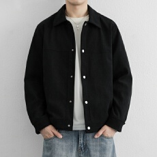 批发美式重磅复古工装<b class='q'>夹克</b>男士<b class='q'>休闲</b>户外大码男士外套潮