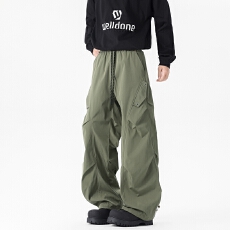 批发潮牌宽松技能工装裤休闲裤男裤春秋季户外伞兵裤美式<b class='q'>时尚</b>裤