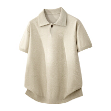 批发男士翻领短袖<b class='q'>t</b><b class='q'>恤</b>简约百搭高级感2026新款夏季POLO衫潮