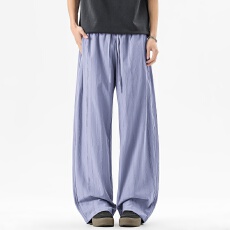 批发潮流男士休闲裤夏季爆款2026新款美式潮流宽松透气直筒裤男款裤子