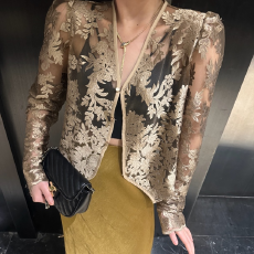 批发新中式复古提花长袖<b class='q'>外套</b>女2026夏季新款国风小众时尚透气防晒上衣