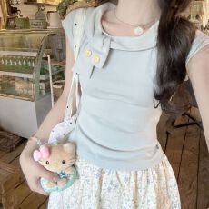 批发蝴蝶结<b class='q'>孕妇</b><b class='q'>t</b><b class='q'>恤</b>女2025夏季新款甜美修身显瘦设计感小众百搭上衣服