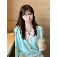 批发韩系薄荷绿假两件针织开衫春季新款小个子<b class='q'>宽松</b>百搭毛衣<b class='q'>上衣</b>外套