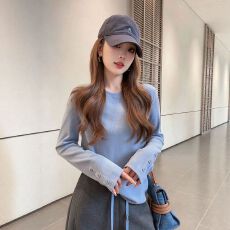 批发韩版穿搭灰色圆领<b class='q'>花朵</b>刺绣针织马甲女装百搭显瘦叠穿无袖背心<b class='q'>上衣</b>