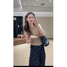 批发豆子推荐夏季松紧腰波点<b class='q'>裤</b>子洋气宽松套<b class='q'>装</b>